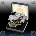 1oz ANDORRA 10 Dinars - Treasure of Andorra "Zlati Orel" 2013